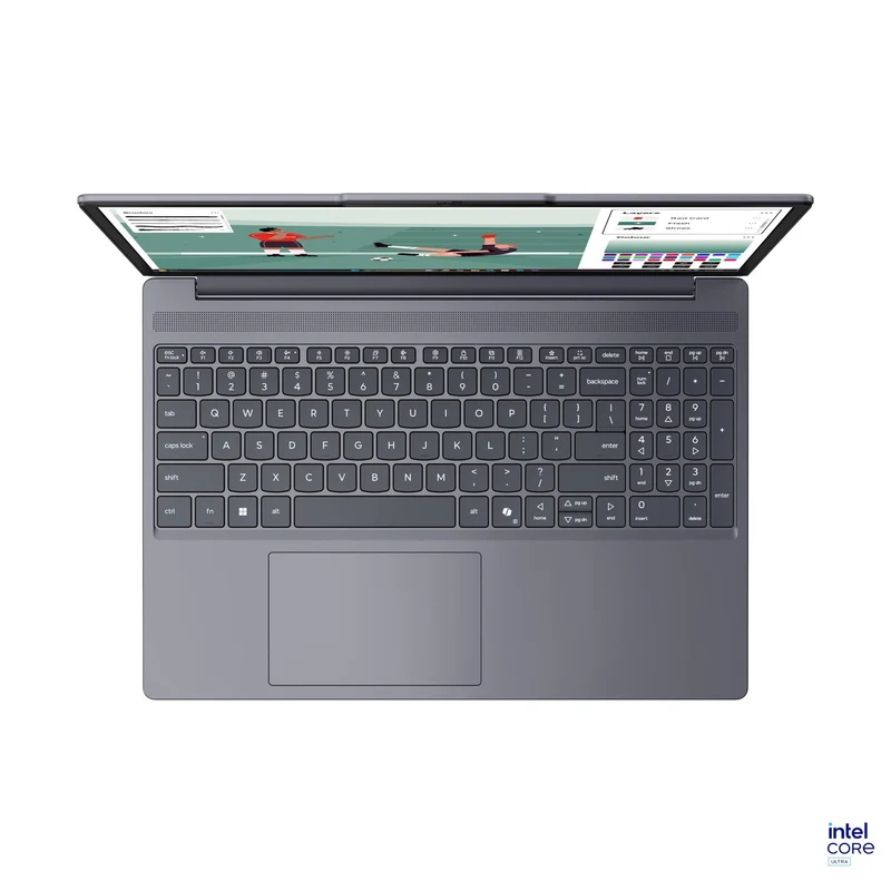 Lenovo IdeaPad Slim 3 15IPH11 83UR003XPH Laptop (Luna Grey) | 15.3" WUXGA (1920x1200) IPS | Core Ultra 7 355 | 16GB RAM | 512GB SSD | Intel Graphics | Windows 11 Home | MS Office Home 2024 + MS 365 Basic + Lenovo B210 Backpack