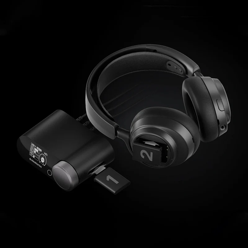 SteelSeries Arctis Nova Pro Omni Hi-Res Wireless Gaming Headset for Xbox/Playstation/Switch/PC/Mobile (Midnight Blue, Black, White)