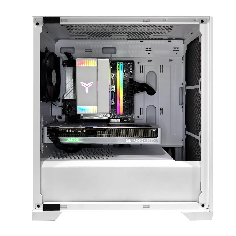 Sigma Elite 301 White Desktop Gaming PC | AMD Ryzen 5 8400F | 16GB RAM | 512GB SSD | RTX 5060 | Windows 11 Pro
