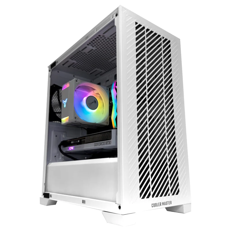 Sigma Elite 301 White Desktop Gaming PC | AMD Ryzen 5 8400F | 16GB RAM | 512GB SSD | RTX 5060 | Windows 11 Pro