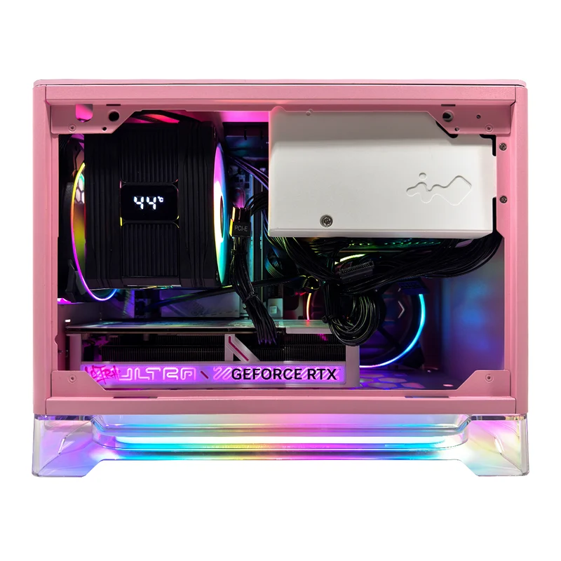 Optima A1 Prime Pink Desktop Gaming PC | AMD Ryzen 7 7800X3D | 32GB RAM | 1TB SSD | RTX 5060 TI | Windows 11 Pro