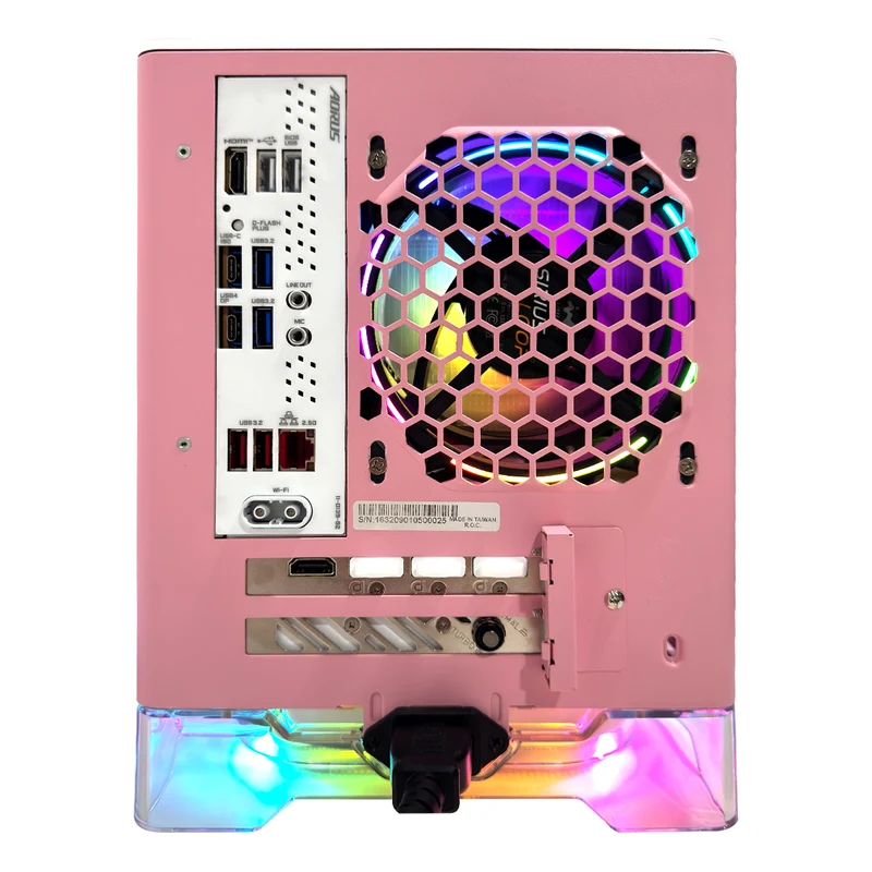 Optima A1 Prime Pink Desktop Gaming PC | AMD Ryzen 7 7800X3D | 32GB RAM | 1TB SSD | RTX 5060 TI | Windows 11 Pro