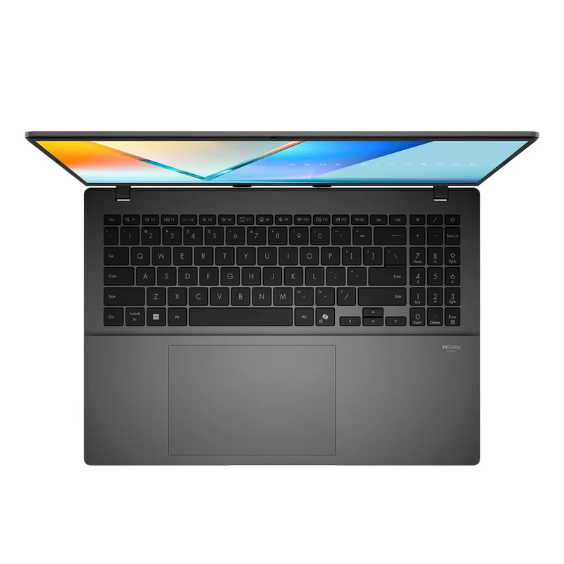 Asus Vivobook S16 S3607CA-SH159WSM Laptop (Matte Gray) | 16" FHD (1920x1200) OLED | Core Ultra 7 255H | 16GB RAM | 512GB SSD | Intel Arc Graphics | Windows 11 Home | MS Office Home 2024 + MS 365 Basic + ASUS AP4600 Backpack