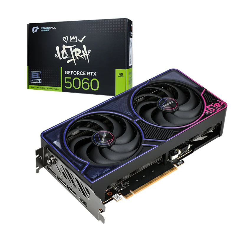 Colorful iGame GeForce RTX 5060 Ultra Duo OC 8GB-V GDDR7 Graphics Card