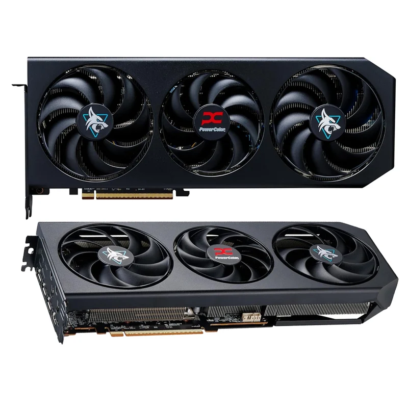 PowerColor Hellhound AMD Radeon RX 9070 GRE 12GB GDDR6 Graphics Card (RX9070GRE 12G-L/OC)