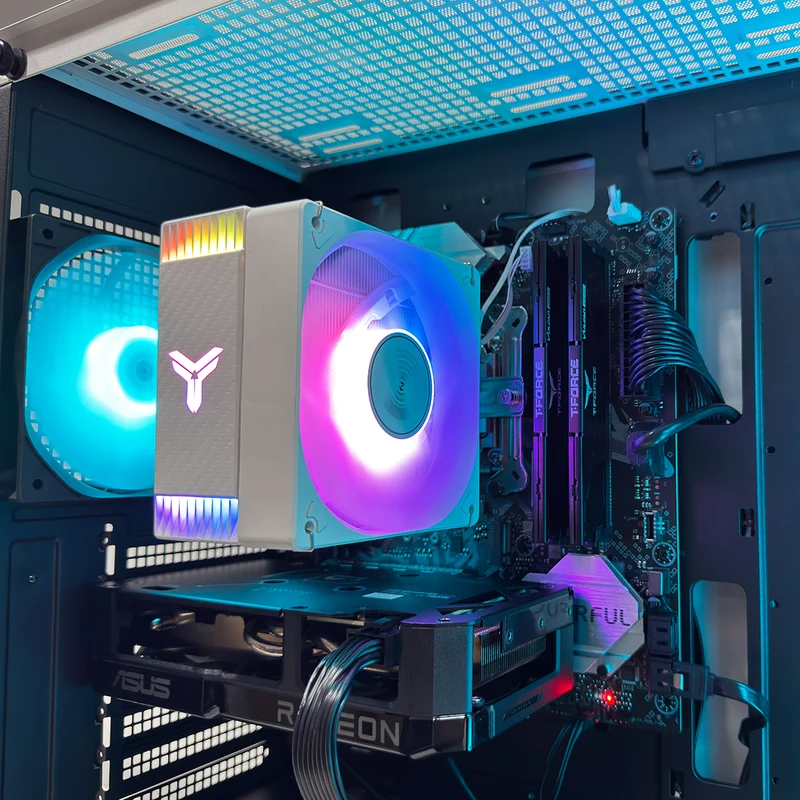 Sigma CC560 V2 White Desktop Gaming PC | AMD Ryzen 5 8400F | 16GB (2x8GB) RAM | 1TB SSD | RX 9060 XT (8GB) | Windows 11 Pro