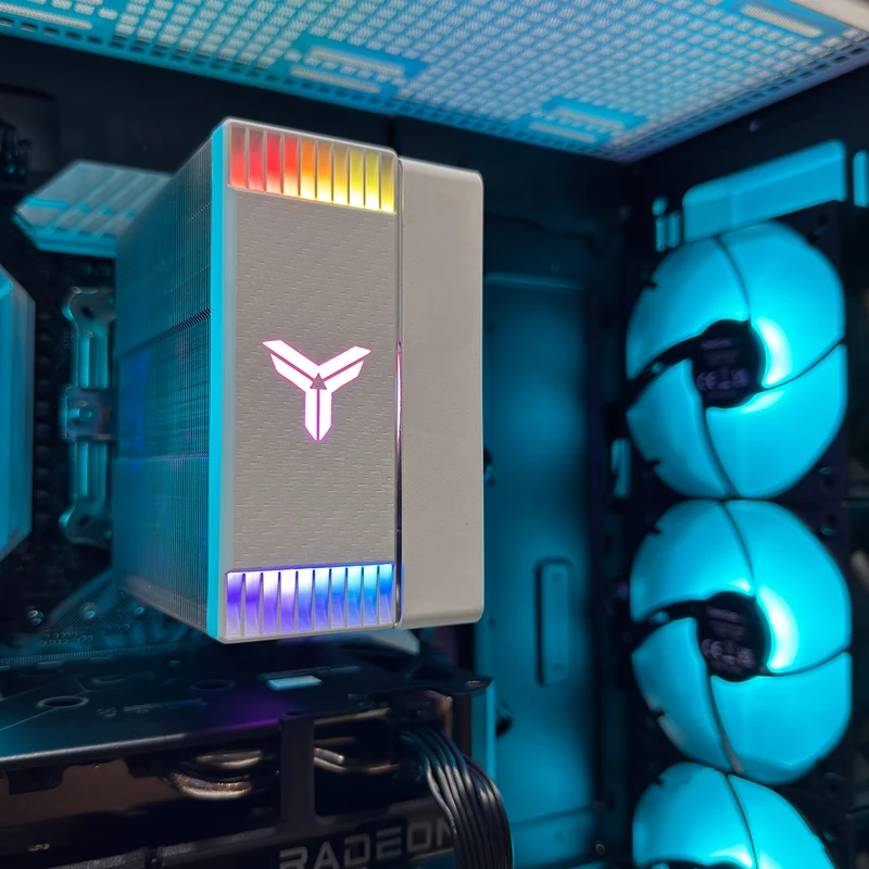 Sigma CC560 V2 White Desktop Gaming PC | AMD Ryzen 5 8400F | 16GB (2x8GB) RAM | 1TB SSD | RX 9060 XT (8GB) | Windows 11 Pro