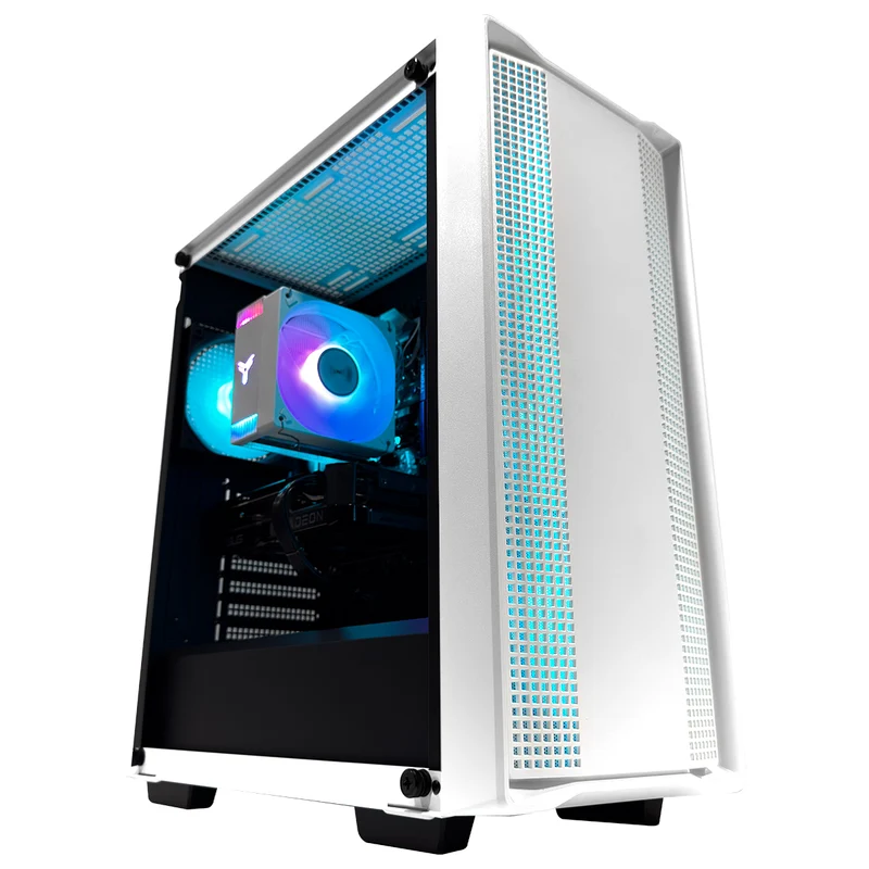 Sigma CC560 V2 White Desktop Gaming PC | AMD Ryzen 5 8400F | 16GB (2x8GB) RAM | 1TB SSD | RX 9060 XT (8GB) | Windows 11 Pro