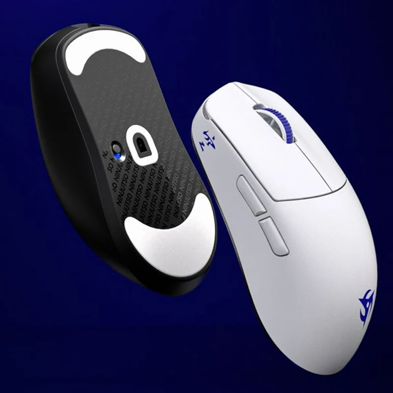 Ninjutso Sora V3 Wireless Gaming Mouse (Black, White)