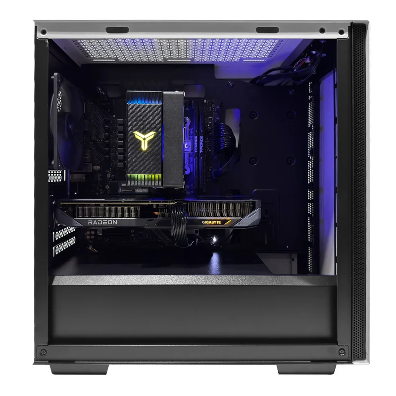 Sigma Macube White Desktop Gaming PC | AMD Ryzen 5 7500F | 16GB (2x8GB) RAM | 1TB SSD | RX 9060 XT | Windows 11 Pro