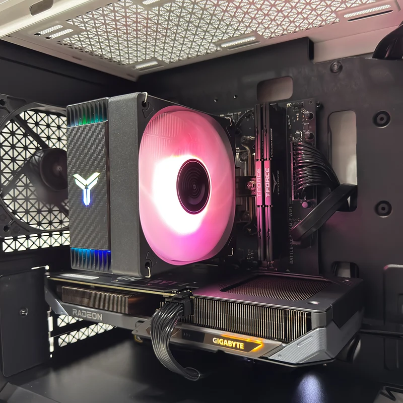 Sigma Macube White Desktop Gaming PC | AMD Ryzen 5 7500F | 16GB (2x8GB) RAM | 1TB SSD | RX 9060 XT | Windows 11 Pro
