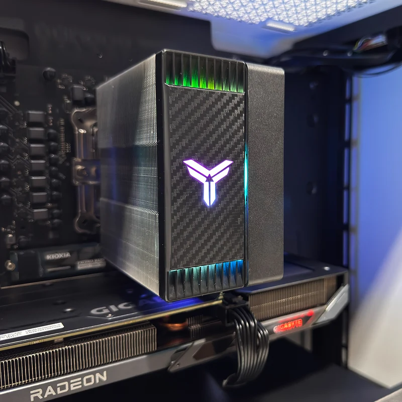Sigma Macube White Desktop Gaming PC | AMD Ryzen 5 7500F | 16GB (2x8GB) RAM | 1TB SSD | RX 9060 XT | Windows 11 Pro