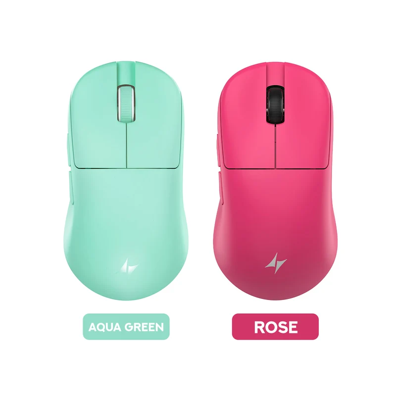 ATK Blazing Sky U2 Ultimate 2.0 Series Lightweight Wireless Mouse (Aqua Green, Rose)