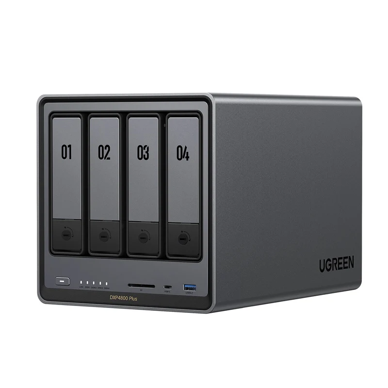 Ugreen NASync DXP4800 Plus 4-Bay NAS Diskless Personal Cloud Storage (DXP4800/35260)