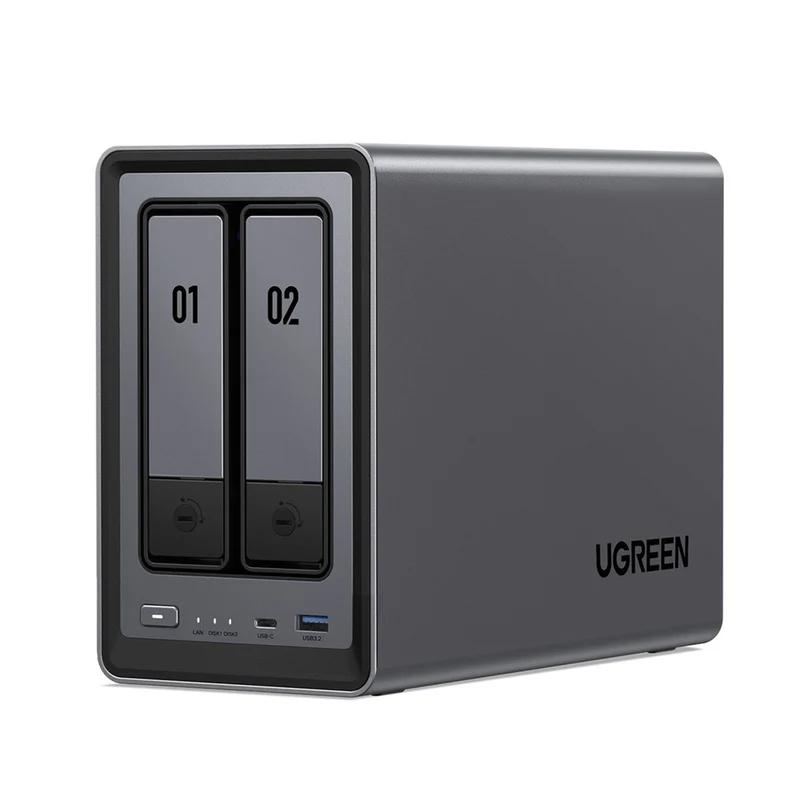 Ugreen NASync DXP2800 2-Bay NAS Diskless Personal Cloud Storage (DXP2800/25242)
