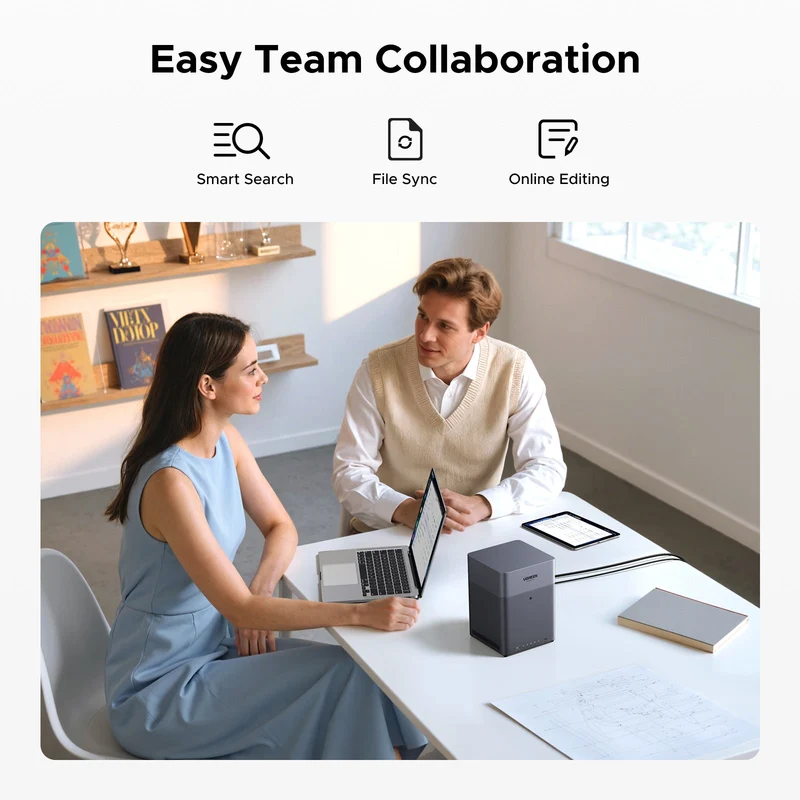 Ugreen NASync DH4300 Plus 4-Bay NAS Diskless Personal Cloud Storage (DH4300/85449)