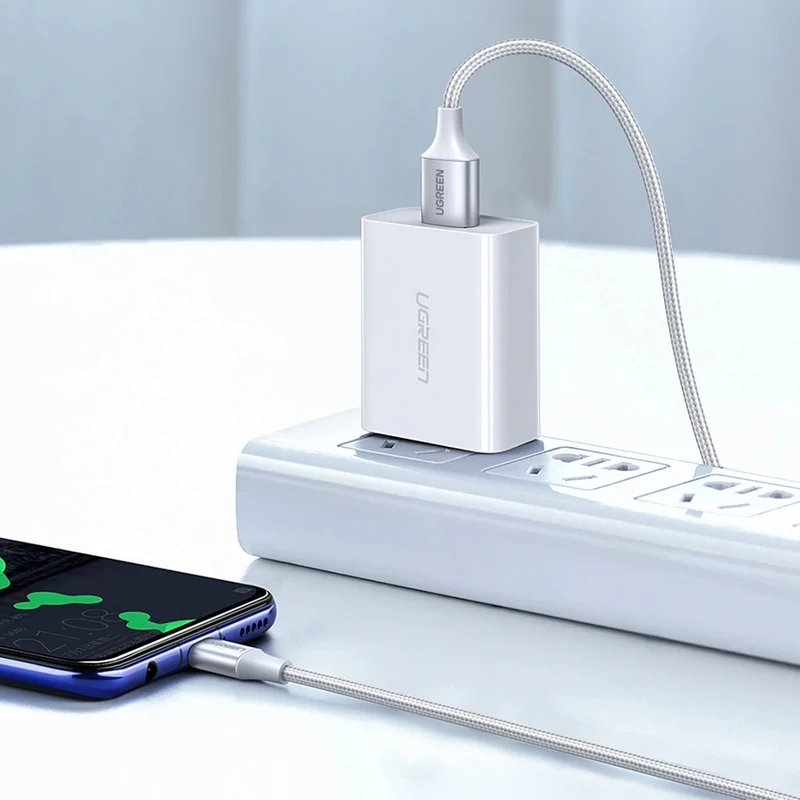 Ugreen USB-C Male to USB-A 2.0 Male Cable - (White) (1m, 2m, 3m)
