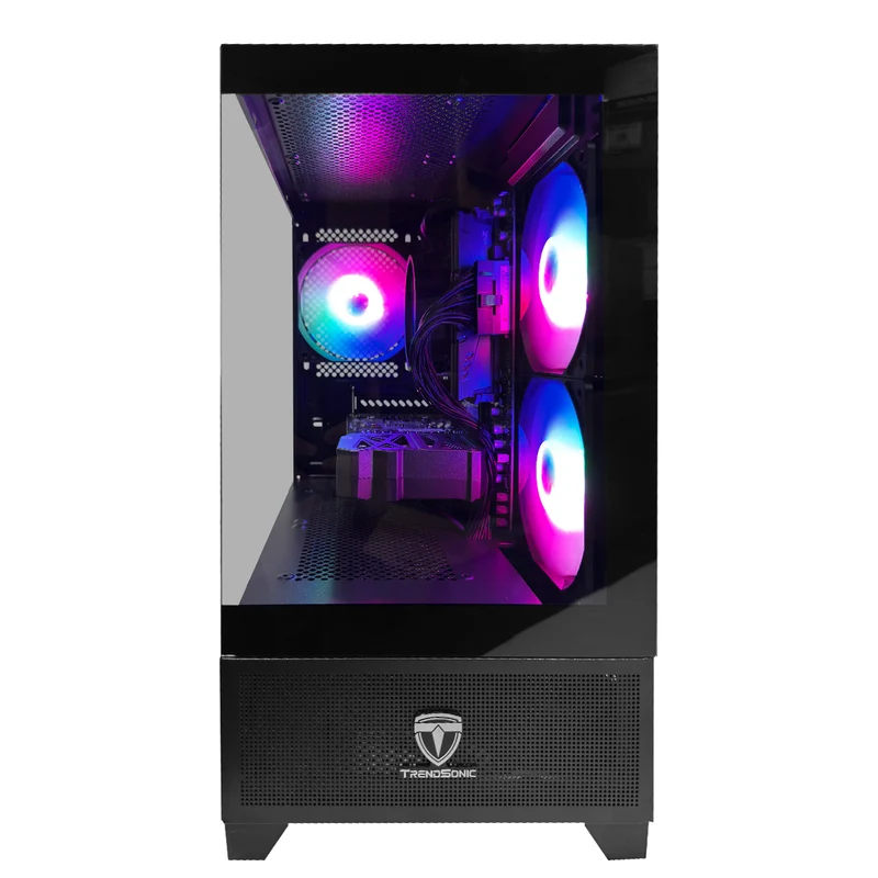 Alpha ERIS Black Desktop Gaming PC | AMD Ryzen 5 5500 | 16GB (2x8GB) RAM | 512GB SSD | RTX 3050 | Windows 11 Pro