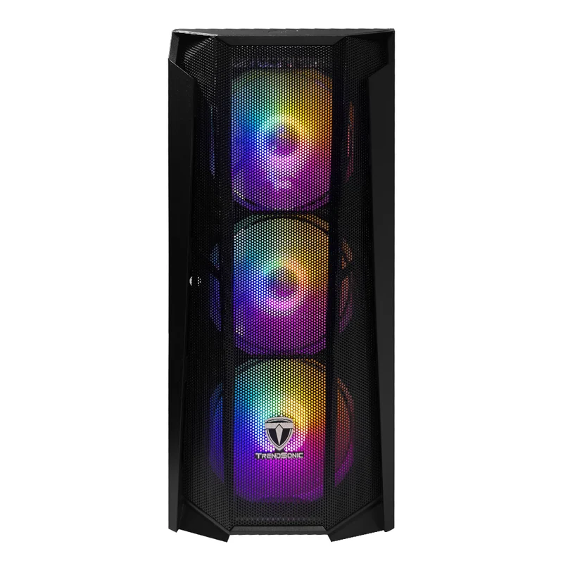 Alpha CR19A Black Desktop Gaming PC | AMD Ryzen 5 5500 | 16GB (2x8GB) RAM | 512GB SSD | RTX 3050 | Windows 11 Pro
