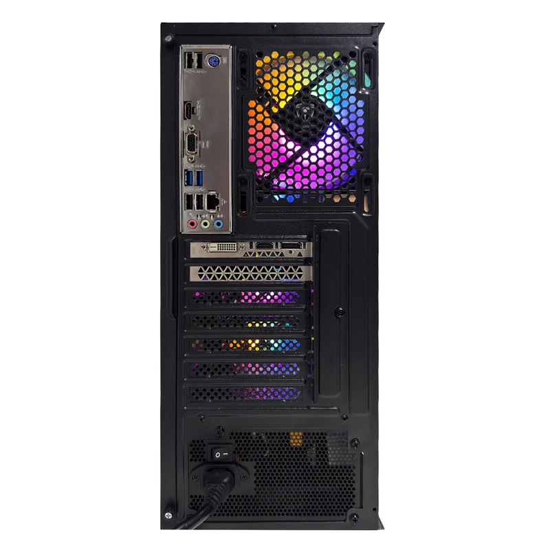 Alpha CR19A Black Desktop Gaming PC | AMD Ryzen 5 5500 | 16GB (2x8GB) RAM | 512GB SSD | RTX 3050 | Windows 11 Pro