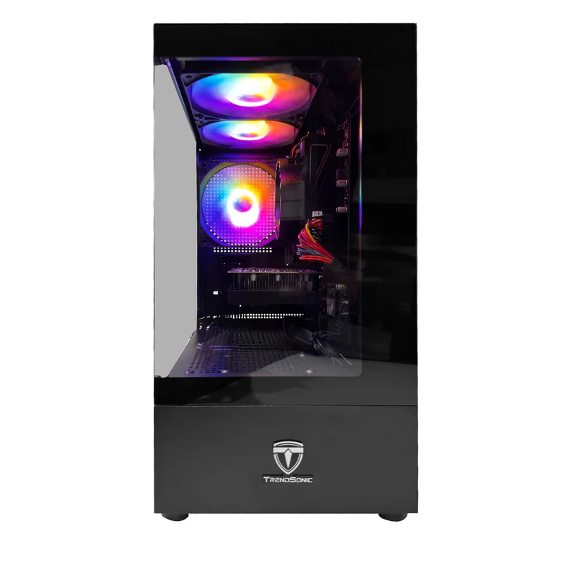 Alpha Juro Black Pro Desktop Gaming PC | AMD Ryzen 5 5500 | 16GB (2x8GB) RAM | 512GB SSD | RTX 3050 | Windows 11 Pro