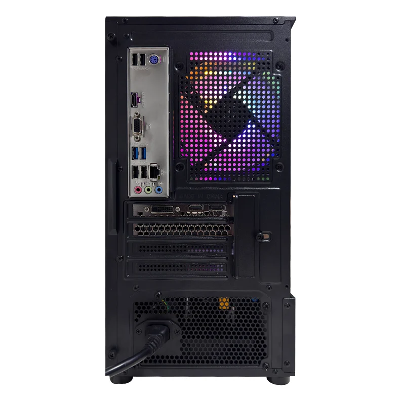 Alpha Juro Black Pro Desktop Gaming PC | AMD Ryzen 5 5500 | 16GB (2x8GB) RAM | 512GB SSD | RTX 3050 | Windows 11 Pro