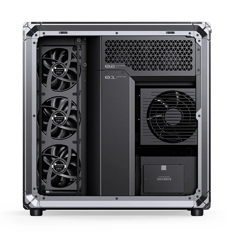 Jonsbo X400 Pro ATX Computer Case (Grey)