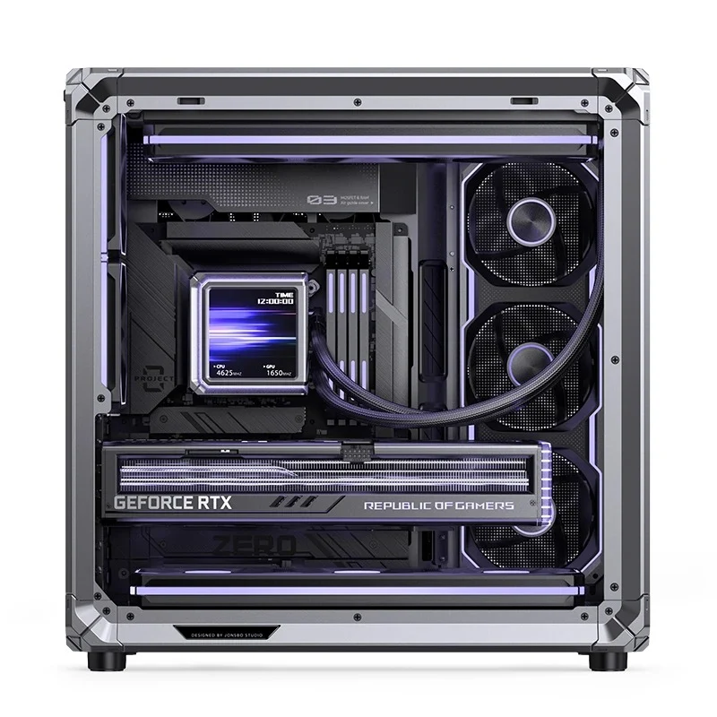 Jonsbo X400 Pro ATX Computer Case (Grey)
