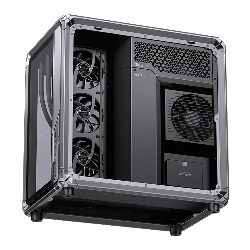 Jonsbo X400 Pro ATX Computer Case (Grey)