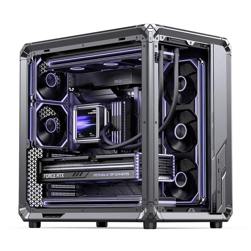 Jonsbo X400 Pro ATX Computer Case (Grey)