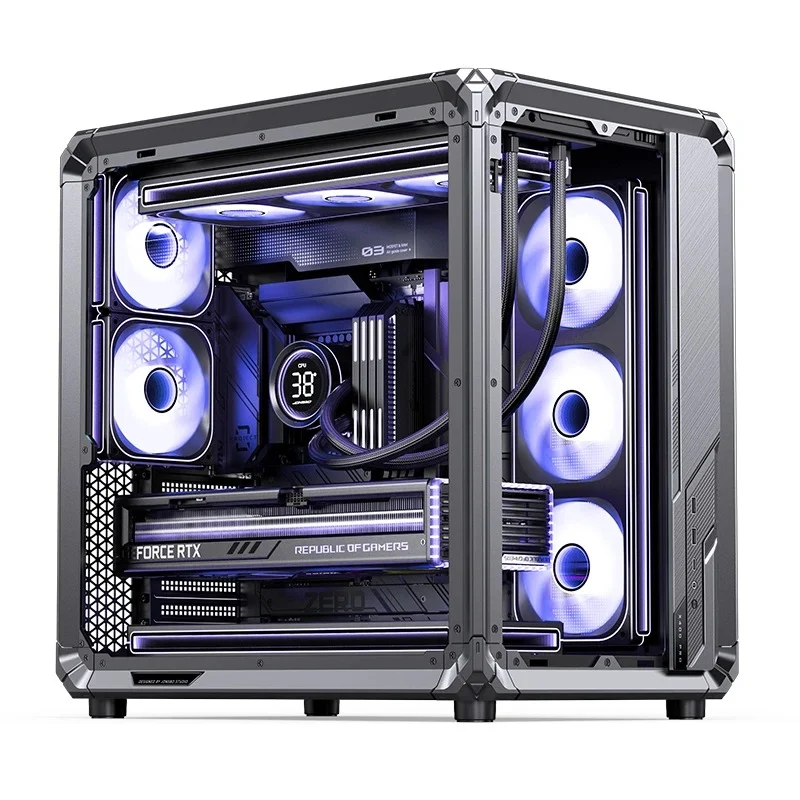 Jonsbo X400 Pro ATX Computer Case (Grey)