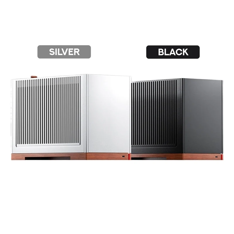 Jonsbo T9 5.0 ITX Separated Cabinet Computer Case (Silver, Black)