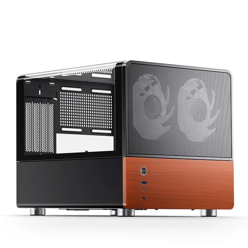 Jonsbo V12 M-ATX Separated Cabinet Case (Black, White)