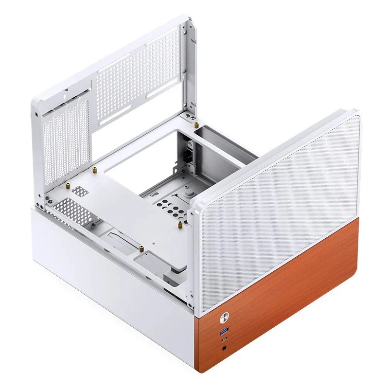 Jonsbo V12 M-ATX Separated Cabinet Case (Black, White)
