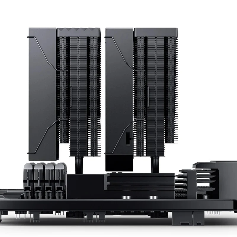 Jonsbo CC90 Digital Dual-Tower CPU Cooler (Black, White)