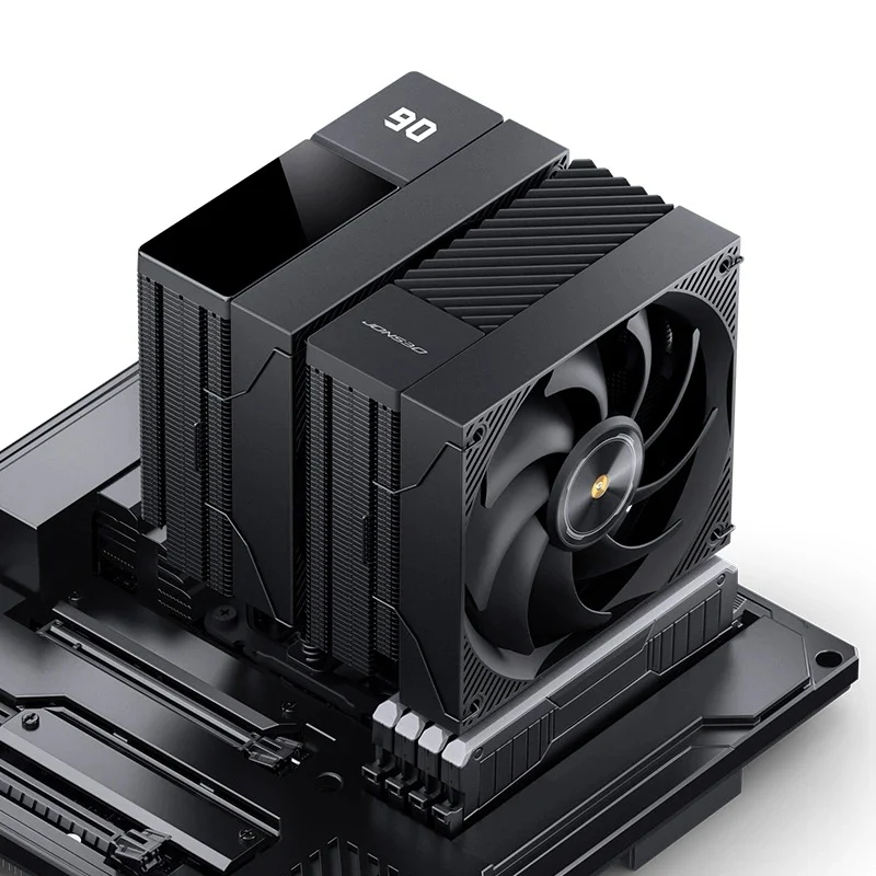 Jonsbo CC90 Digital Dual-Tower CPU Cooler (Black, White)