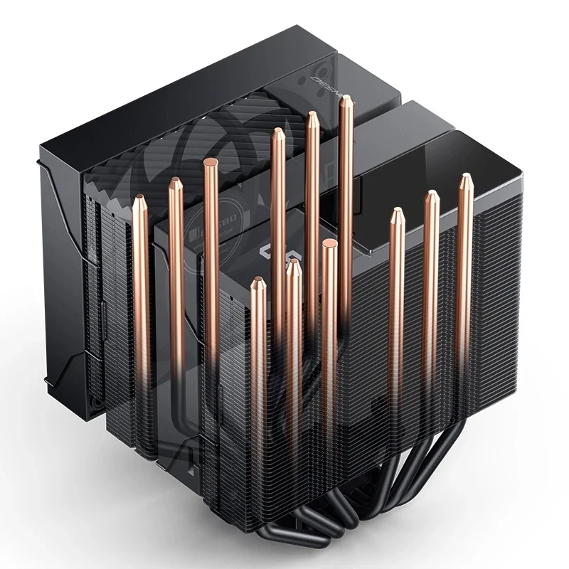 Jonsbo CC90 Digital Dual-Tower CPU Cooler (Black, White)