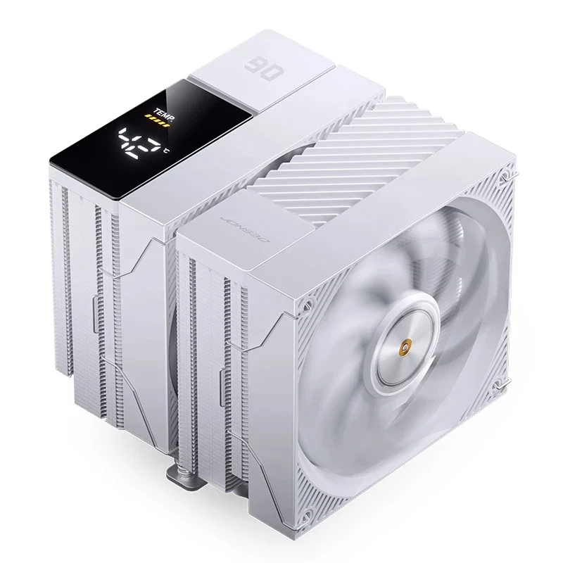 Jonsbo CC90 Digital Dual-Tower CPU Cooler (Black, White)