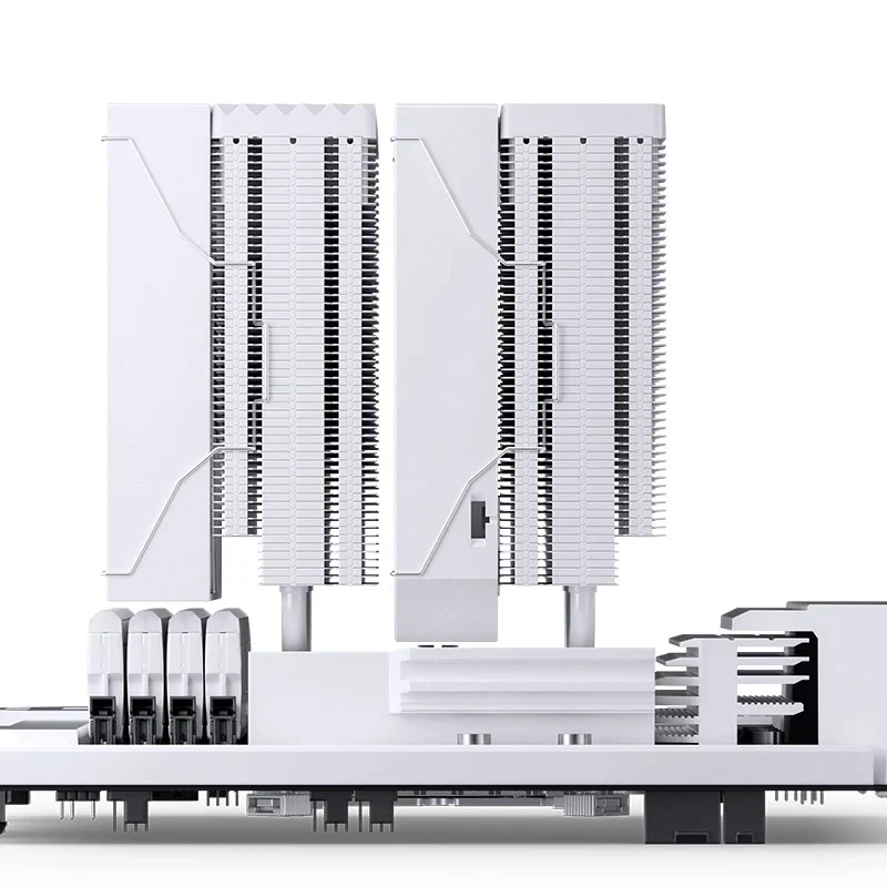 Jonsbo CC90 Digital Dual-Tower CPU Cooler (Black, White)