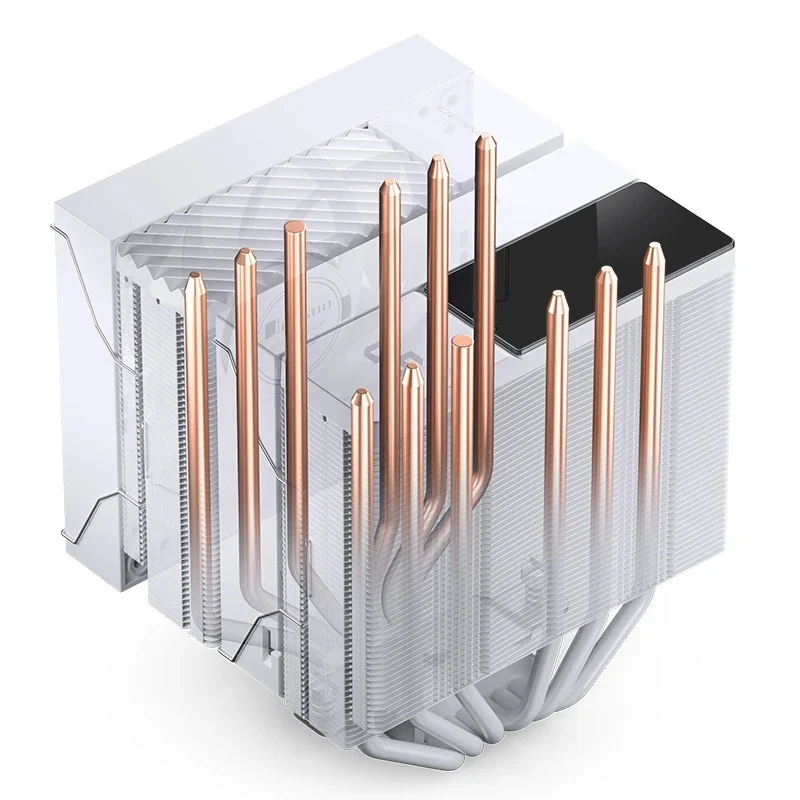 Jonsbo CC90 Digital Dual-Tower CPU Cooler (Black, White)