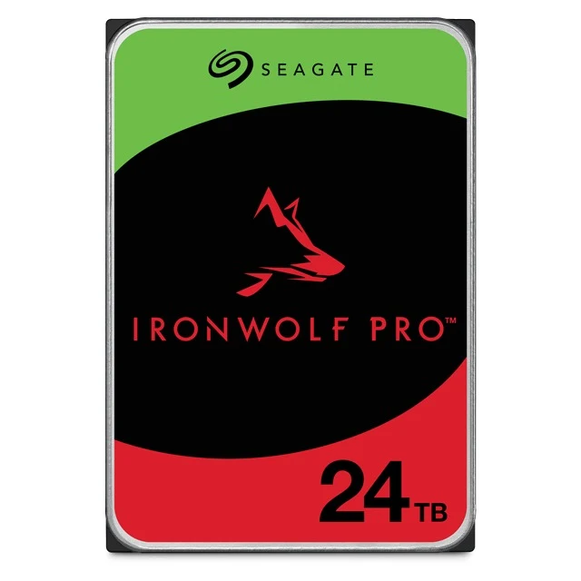 Seagate IronWolf Pro NAS SATA 3.5-Inch 6GB/s 256MB Cache 7200 RPM Internal HDD (4TB, 6TB, 12TB, 24TB, 30TB)