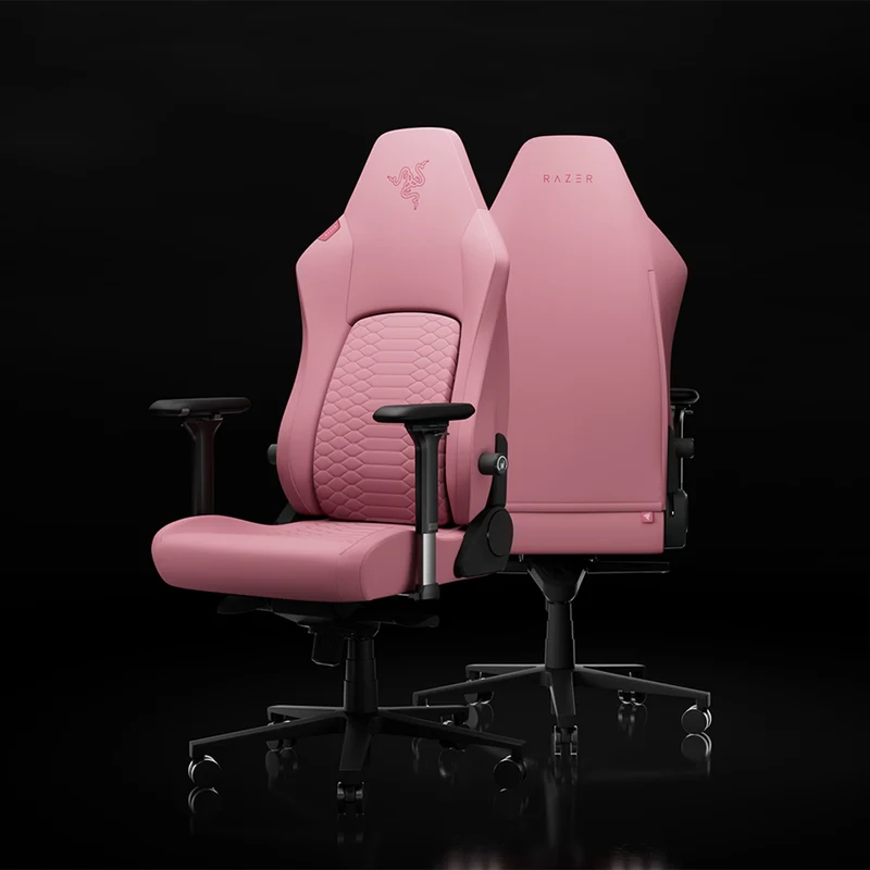 Razer Iskur V2 NewGen Ergonomic Gaming Chair w/ Breathable Comfort (Black/Green, Black, Quartz, Light Gray)