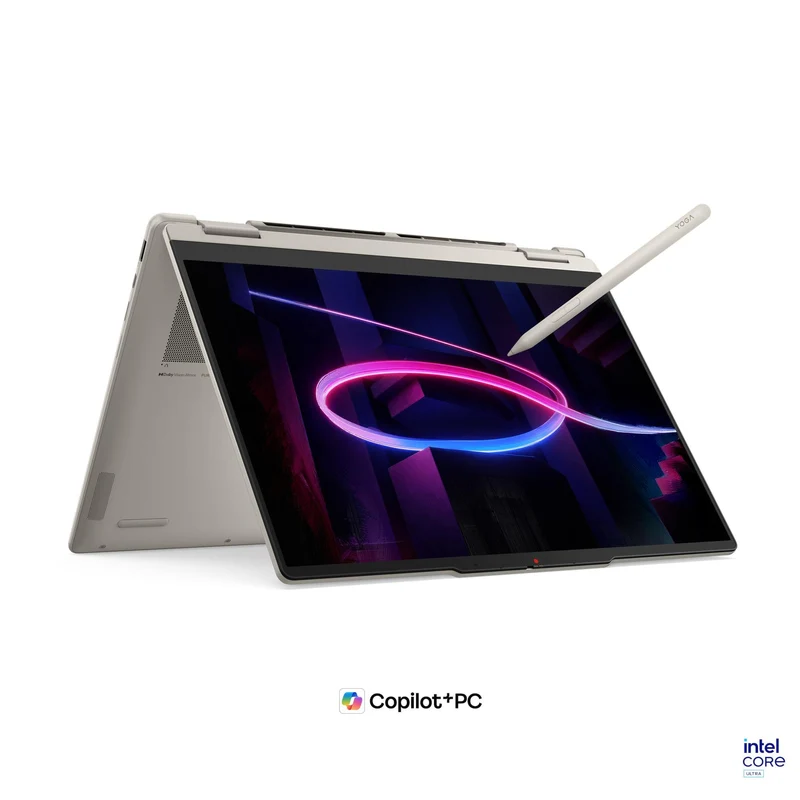 Lenovo Yoga 7 2-in-1 14IPH11 83TC002CPH Copilot+ PC Laptop (Seashell) | 14" WUXGA (1920x1200) OLED | Core Ultra 7 355 | 32GB RAM | 1TB SSD | Integrated Intel Graphics | Win 11 Home | MS Office Home 2024 + MS 365 Basic + Yoga Pen Gen2 w/ Case + Tote Sleeve