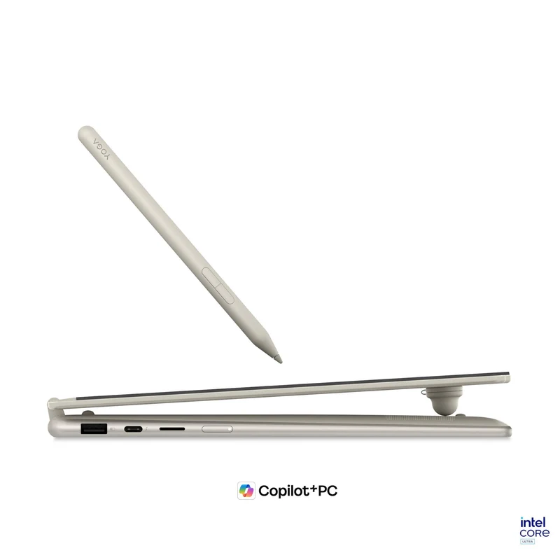 Lenovo Yoga 7 2-in-1 14IPH11 83TC002CPH Copilot+ PC Laptop (Seashell) | 14" WUXGA (1920x1200) OLED | Core Ultra 7 355 | 32GB RAM | 1TB SSD | Integrated Intel Graphics | Win 11 Home | MS Office Home 2024 + MS 365 Basic + Yoga Pen Gen2 w/ Case + Tote Sleeve