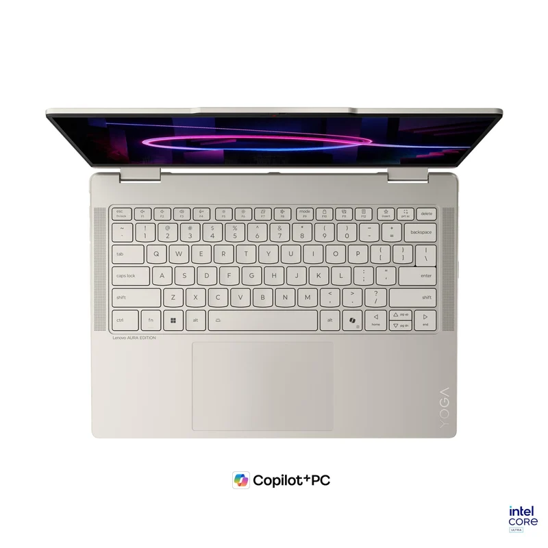 Lenovo Yoga 7 2-in-1 14IPH11 83TC002CPH Copilot+ PC Laptop (Seashell) | 14" WUXGA (1920x1200) OLED | Core Ultra 7 355 | 32GB RAM | 1TB SSD | Integrated Intel Graphics | Win 11 Home | MS Office Home 2024 + MS 365 Basic + Yoga Pen Gen2 w/ Case + Tote Sleeve