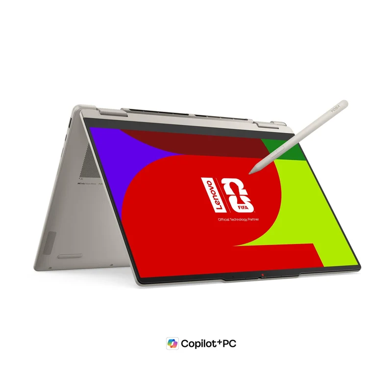 Lenovo Yoga 7 2-in-1 14IPH11 83TC002CPH Copilot+ PC Laptop (Seashell) | 14" WUXGA (1920x1200) OLED | Core Ultra 7 355 | 32GB RAM | 1TB SSD | Integrated Intel Graphics | Win 11 Home | MS Office Home 2024 + MS 365 Basic + Yoga Pen Gen2 w/ Case + Tote Sleeve