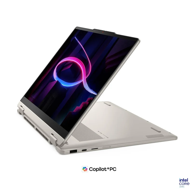 Lenovo Yoga 7 2-in-1 14IPH11 83TC002CPH Copilot+ PC Laptop (Seashell) | 14" WUXGA (1920x1200) OLED | Core Ultra 7 355 | 32GB RAM | 1TB SSD | Integrated Intel Graphics | Win 11 Home | MS Office Home 2024 + MS 365 Basic + Yoga Pen Gen2 w/ Case + Tote Sleeve