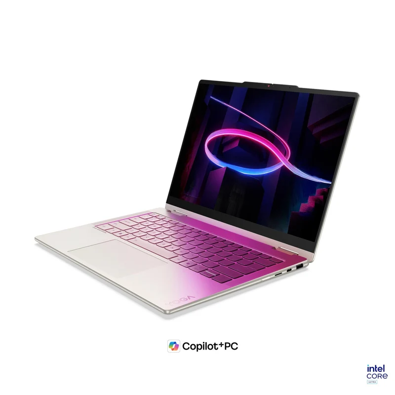 Lenovo Yoga 7 2-in-1 14IPH11 83TC002CPH Copilot+ PC Laptop (Seashell) | 14" WUXGA (1920x1200) OLED | Core Ultra 7 355 | 32GB RAM | 1TB SSD | Integrated Intel Graphics | Win 11 Home | MS Office Home 2024 + MS 365 Basic + Yoga Pen Gen2 w/ Case + Tote Sleeve