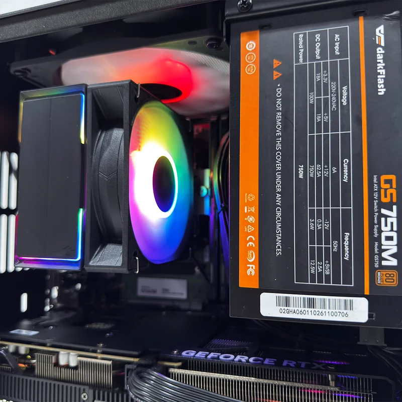 Aurora T8 Plus Black Desktop Gaming PC | AMD Ryzen 7 8700F | 16GB (2x8GB) RAM | 1TB SSD | RTX 5060 Ti | Windows 11 Pro