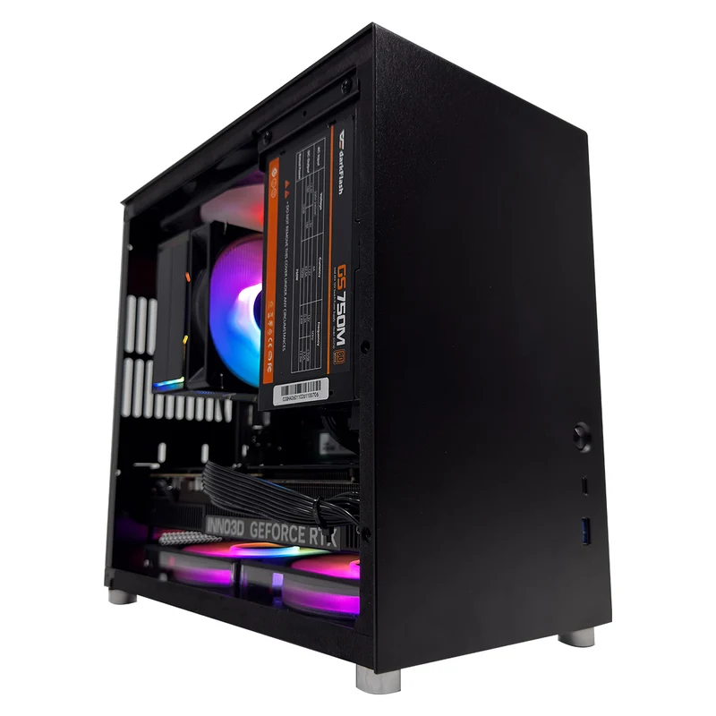 Aurora T8 Plus Black Desktop Gaming PC | AMD Ryzen 7 8700F | 16GB (2x8GB) RAM | 1TB SSD | RTX 5060 Ti | Windows 11 Pro
